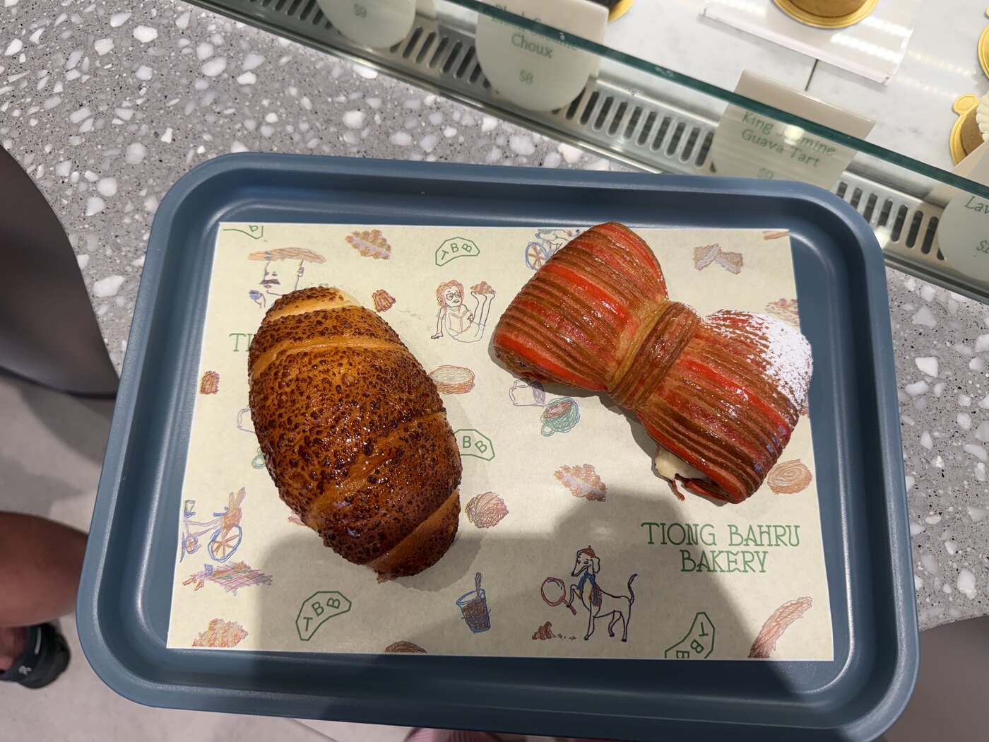 Pastries at Tiong Bahru Bakery in Singapore