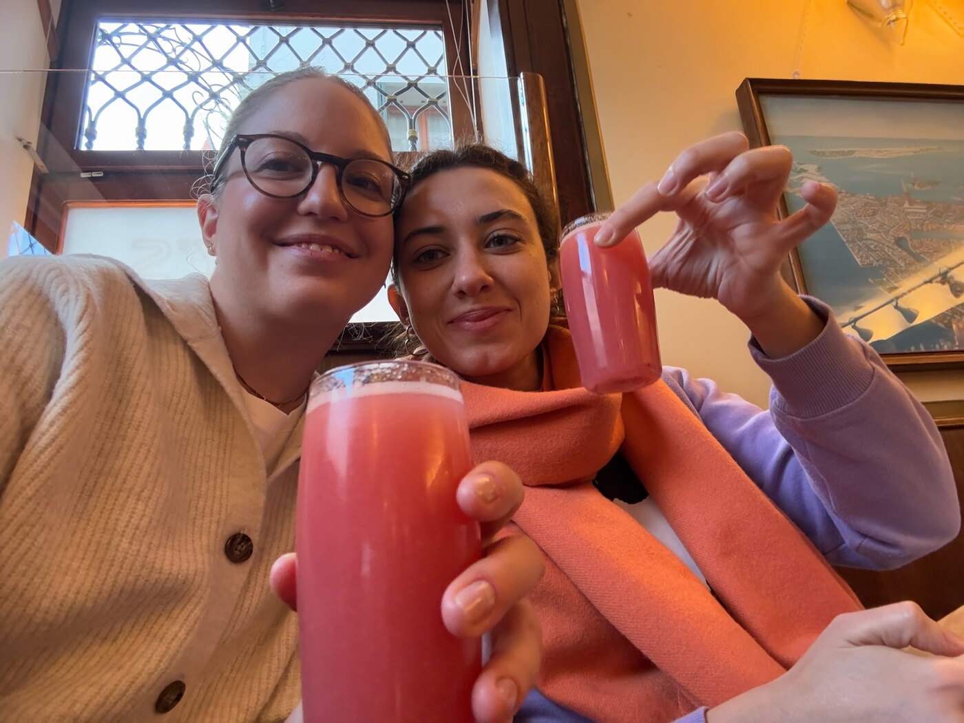 Bellinis at Harry's Bar in Venice